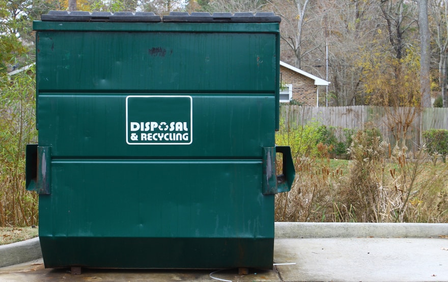 recycling dumpster